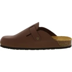 Plakton Mens Gibraltar Clogs - Roble Tan -Fashion Shoe Store Plakton Gibraltor Cuero 03 17 14