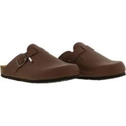 Plakton Womens Gibraltar Clogs - Roble Tan -Fashion Shoe Store Plakton Gibraltor Cuero PAIR 17