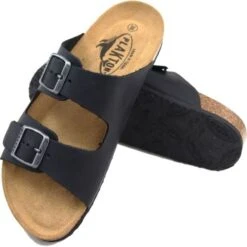 Plakton Womens Malaga Adjustable Slide Sandals - Black 10 Plakton Womens Malaga Adjustable Slide Sandals - Black -Fashion Shoe Store Plakton Malaga 180010 Black 4 7
