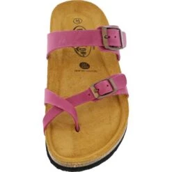 Plakton Womens Savannah Strappy Toe Post Sandals - Fuxia Pink -Fashion Shoe Store Plakton Savannah 181032 FUXIA B 7