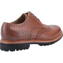 Cotswold Mens Quenington Commando Brogue Shoes - Brown -Fashion Shoe Store QueningtonCommando Brown 2798763