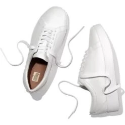 Fitflop Womens Rally Sneaker Trainers - Urban White -Fashion Shoe Store RallySneaker UrbanWhite 2663571