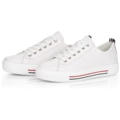 Remonte Womens D0900-80 Trainers - White -Fashion Shoe Store Remonte D0900 80 White 8 6