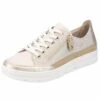 Remonte Womens D5826 Shoes Trainers - Light Gold Sand -Fashion Shoe Store Remonte D5826 60 Gold 1 6