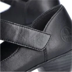Rieker Womens 41793-02 Court Shoes - Black Black -Fashion Shoe Store Rieker 41793 Black 10 6