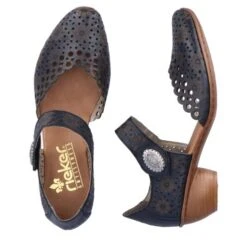 Rieker Womens 43753-14 Shoes Sandals - Massa Pazifik -Fashion Shoe Store Rieker 43753 14 Blue 8 6
