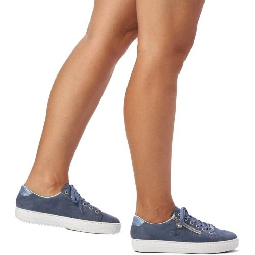 Rieker Womens L59L1 Shoes - Light Blue Sky 11 Rieker Womens L59L1 Shoes - Light Blue Sky - Image 9
