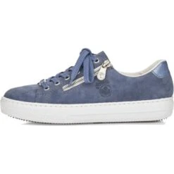 Rieker Womens L59L1 Shoes - Light Blue Sky 14 Rieker Womens L59L1 Shoes - Light Blue Sky -Fashion Shoe Store Rieker L59L1 10 Blue 5 13