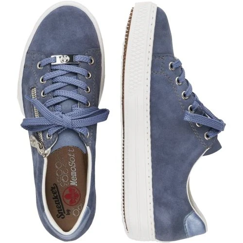 Rieker Womens L59L1 Shoes - Light Blue Sky 9 Rieker Womens L59L1 Shoes - Light Blue Sky - Image 7
