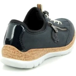 Rieker Womens N4263 Shoes - Blue Black -Fashion Shoe Store Rieker N4263 14 Blue 3 6