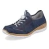 Rieker Womens N42T0 Slip On Shoe - Jeans Blue Marine Light Blue -Fashion Shoe Store Rieker N42T0 14 Blue 1 6