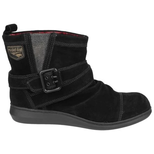 Rocket Dog Womens Mint Ankle Boots - Black 4 Rocket Dog Womens Mint Ankle Boots - Black - Image 2