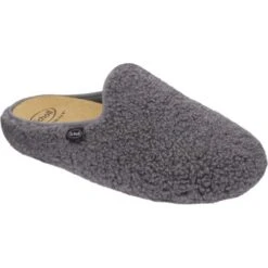 Scholl Womens Maddy Slippers - Dark Grey