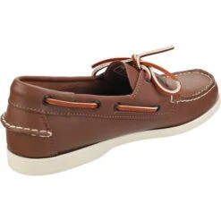 Sebago Mens Dockside Portland Leather Boat Deck Shoes - Brown -Fashion Shoe Store Sebago DocksidesPortland Brown 2 9