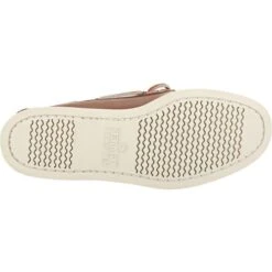 Sebago Mens Dockside Portland Leather Boat Deck Shoes - Brown -Fashion Shoe Store Sebago DocksidesPortland Brown 4 9