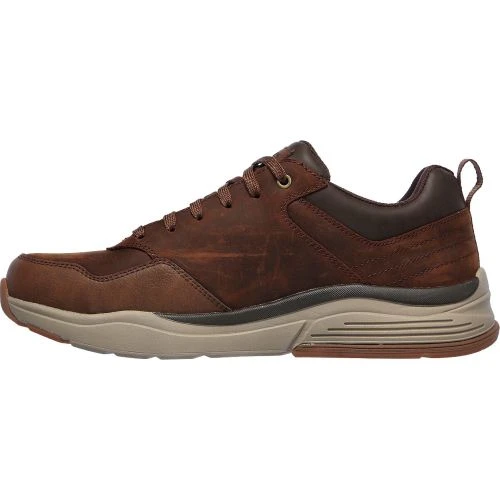 Skechers Mens Benago Hombre Waterproof Shoe - Dark Brown 5 Skechers Mens Benago Hombre Waterproof Shoe - Dark Brown - Image 3