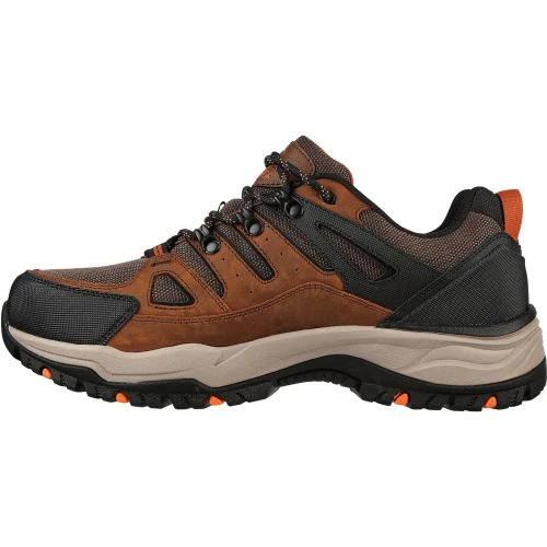 Skechers Mens Arch Fit Dawson Argosa Waterproof Walking Shoes - Dark Brown 5 Skechers Mens Arch Fit Dawson Argosa Waterproof Walking Shoes - Dark Brown - Image 3