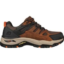 Skechers Mens Arch Fit Dawson Argosa Waterproof Walking Shoes - Dark Brown 10 Skechers Mens Arch Fit Dawson Argosa Waterproof Walking Shoes - Dark Brown -Fashion Shoe Store Skechers DawsonArgosa Brown 5 9