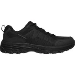 Skechers Mens Fannter SR Work Trainers Shoes - Black