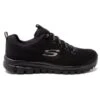 Skechers Womens Graceful Get Connected Trainers Shoes - Black Black