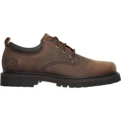 Skechers Mens Tom Cats Shoes - Brown -Fashion Shoe Store Skechers TomCats DarkBrown 4 8