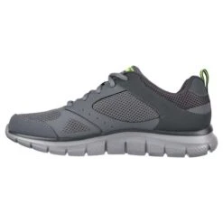 Skechers Mens Track Syntac Trainers - Charcoal 9 Skechers Mens Track Syntac Trainers - Charcoal -Fashion Shoe Store Skechers TrackSyntac Charcoal 4 11
