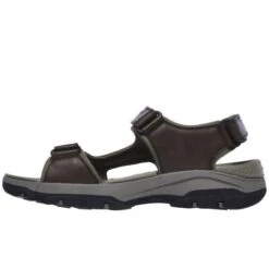 Skechers Mens Tresmen Hirano Adjustable Sandal - Brown -Fashion Shoe Store Skechers TredmenHirano Brown 3 12