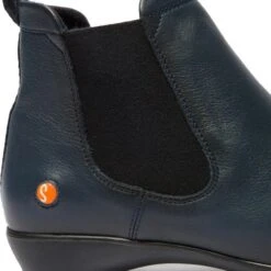 Softinos Womens Fary Boots - Navy -Fashion Shoe Store Softinos Fary Navy 1 6