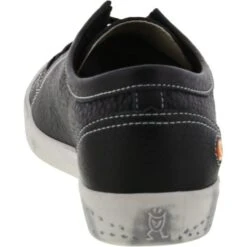 Softinos By Fly London Womens Isla Leather Trainers - Black Smooth -Fashion Shoe Store Softinos Isla SmoothBlack20 04 11