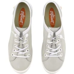 Softinos By Fly London Womens Isla II Trainers - Light Grey White -Fashion Shoe Store Softinos IslaII GreyWhite 2 6
