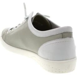 Softinos By Fly London Womens Isla II Trainers - Light Grey White -Fashion Shoe Store Softinos IslaII GreyWhite 6 6