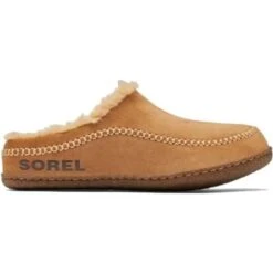 Sorel Mens Lanner Ridge Slippers - Camel Brown Curry