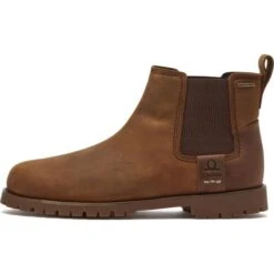 Chatham Mens Southill Waterproof Chelsea Boot - Walnut -Fashion Shoe Store Southill G2 Walnut Left740680