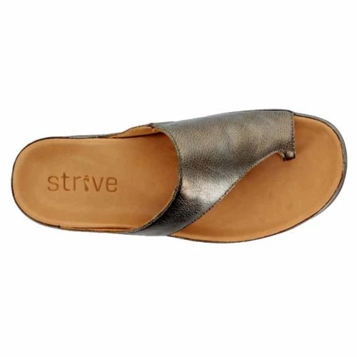 Strive Womens Capri Orthotic Sandals - Anthracite 5 Strive Womens Capri Orthotic Sandals - Anthracite - Image 3