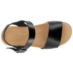 Strive Womens Cara Sandals - Black -Fashion Shoe Store Strive Cara Black 3 5