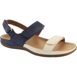 Strive Womens Kona Sandals - Navy Marshmallow -Fashion Shoe Store Strive Kona MarshmallowNavy 5 17
