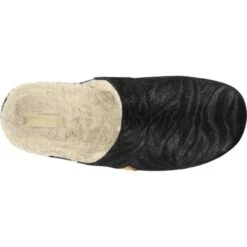 Strive Womens Vienna Slippers - Black Zebrine -Fashion Shoe Store Strive Vienna BlackZebrine 2 11