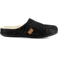 Strive Womens Vienna Slippers - Black Zebrine -Fashion Shoe Store Strive Vienna BlackZebrine 3 11