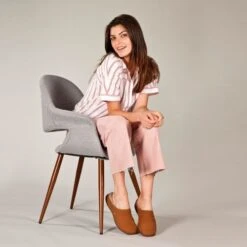 Strive Womens Vienna Slippers - Classic Tan -Fashion Shoe Store Strive Vienna Tan 4 20