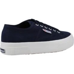 Superga Womens 2740 Platform Trainers - Navy Favorio -Fashion Shoe Store Superga 2740 Navy 3 11