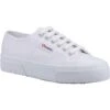 Superga Womens 2740 Platform Trainers - White -Fashion Shoe Store Superga 2740 White 2 11