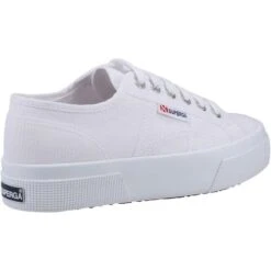 Superga Womens 2740 Platform Trainers - White -Fashion Shoe Store Superga 2740 White 3 11