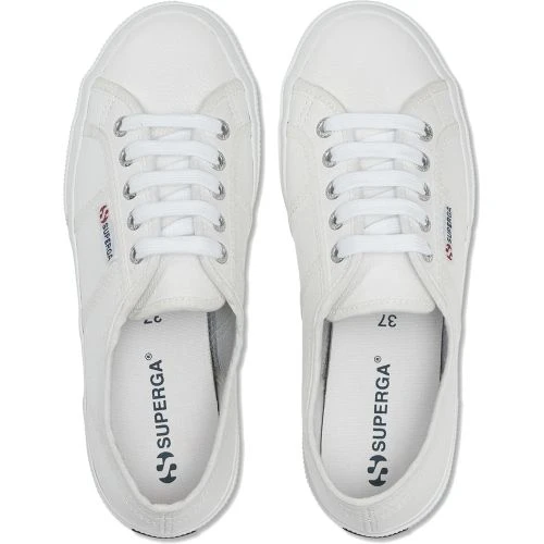 Superga Mens 2750 EFGLU Trainers - White 5 Superga Mens 2750 EFGLU Trainers - White - Image 3