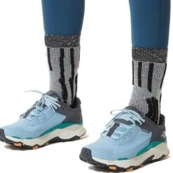 North Face Womens Vectiv Exploris Futurelight Waterproof Walking Shoes - Beta Blue Vandis Grey -Fashion Shoe Store TNF WmsVectivExploris BlueGrey 7 7