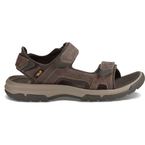 Teva Mens Langdon Leather Walking Sandal - Walnut 4 Teva Mens Langdon Leather Walking Sandal - Walnut - Image 2
