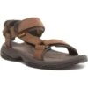 Teva Mens Terra FI Lite Leather Adjustable Sandal - Brown -Fashion Shoe Store Teva MTerraFILite BR 6 5