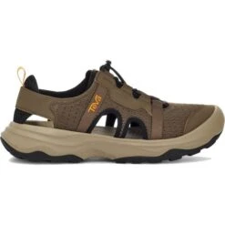 Teva Mens Outflow CT Walking Sandals - Teak -Fashion Shoe Store Teva OutflowCT Teak 6 11