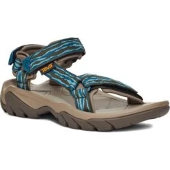 Teva Womens Terra Fi 5 Universal Adjustable Walking Sandal - Foggy Mountain Blue