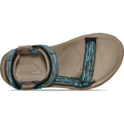 Teva Womens Terra Fi 5 Universal Adjustable Walking Sandal - Foggy Mountain Blue -Fashion Shoe Store Teva WTerraFI5Uni FMBG 5 4