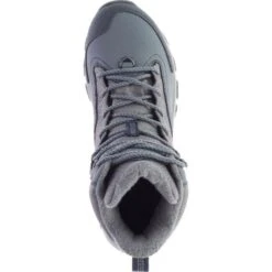 Merrell Womens Thermo Akita Mid Waterproof Walking Boots - Charcoal -Fashion Shoe Store ThermoAkitaMid Charcoal 7753827